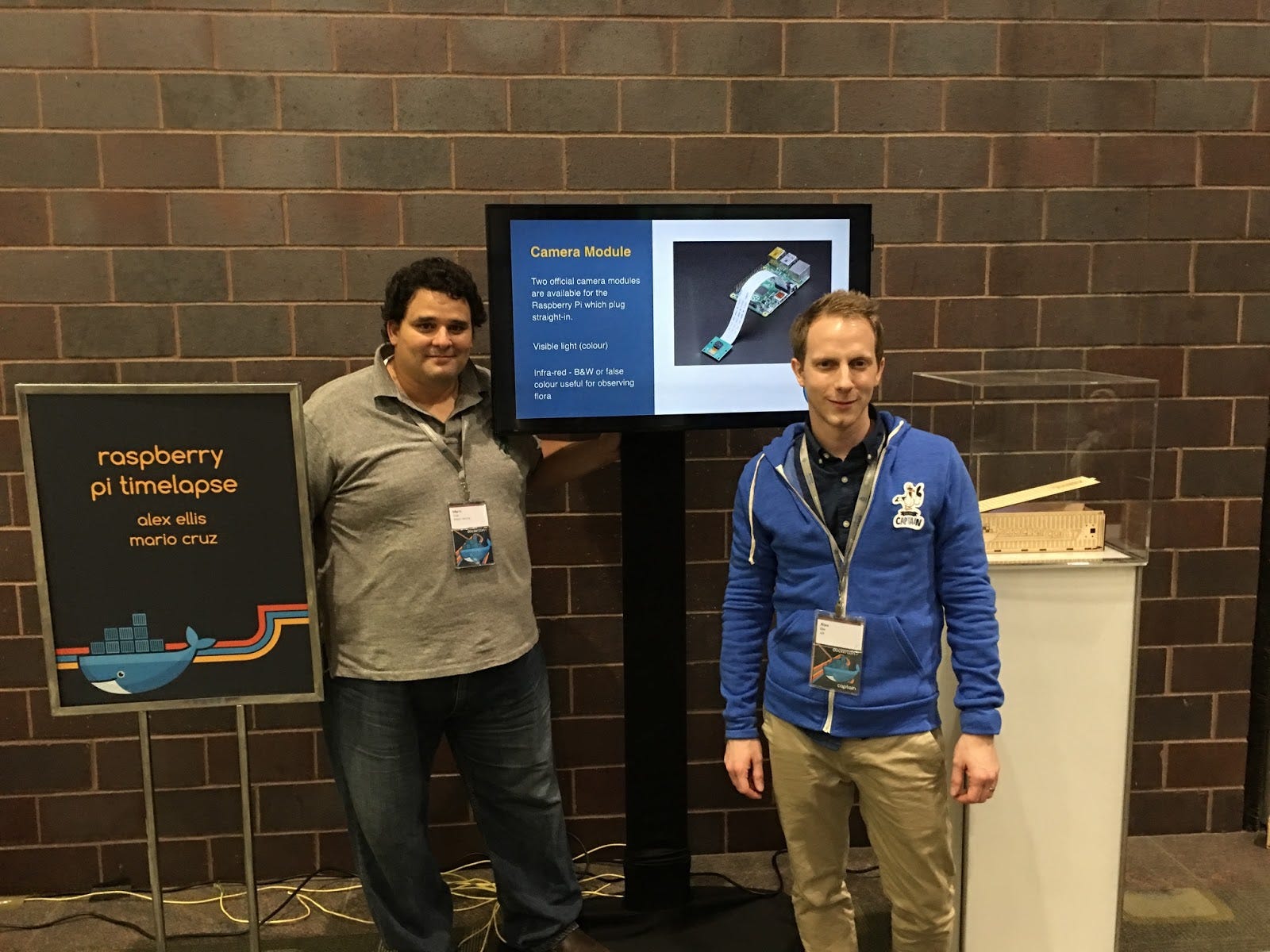 Docker shipping container case