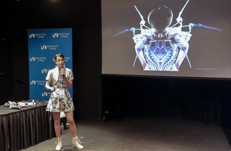 Anouk Wipprecht robotic fashion designer