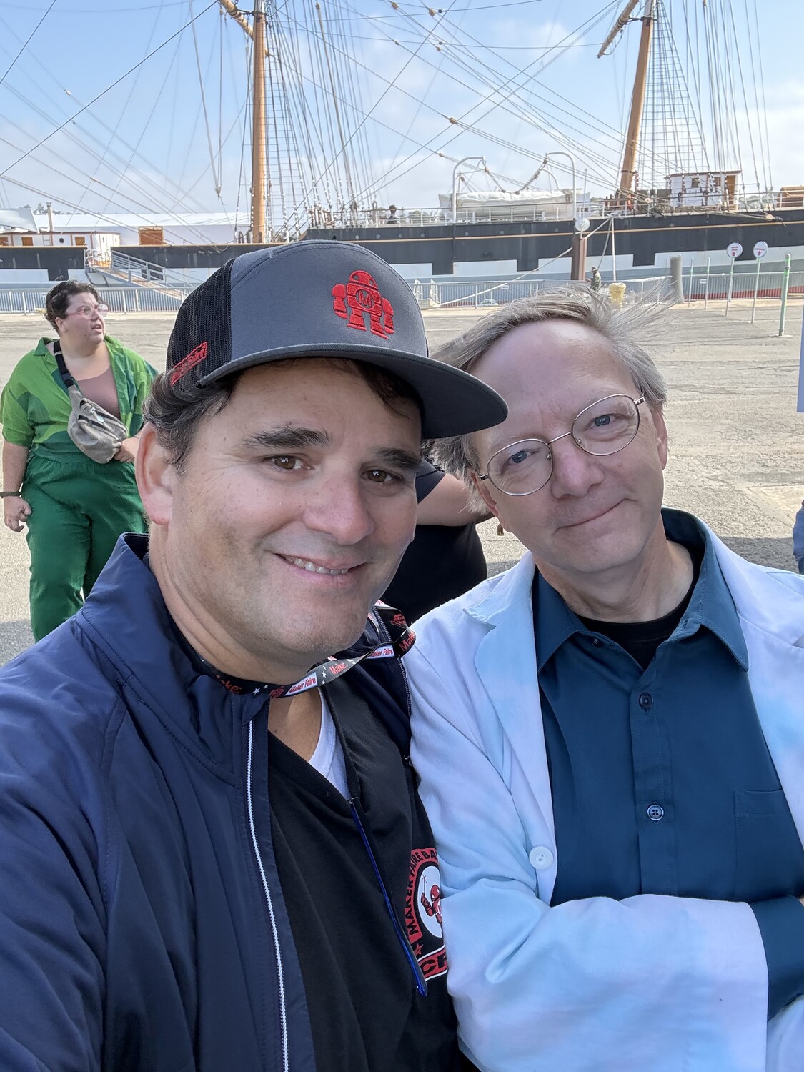 Mario Cruz with Science Bob