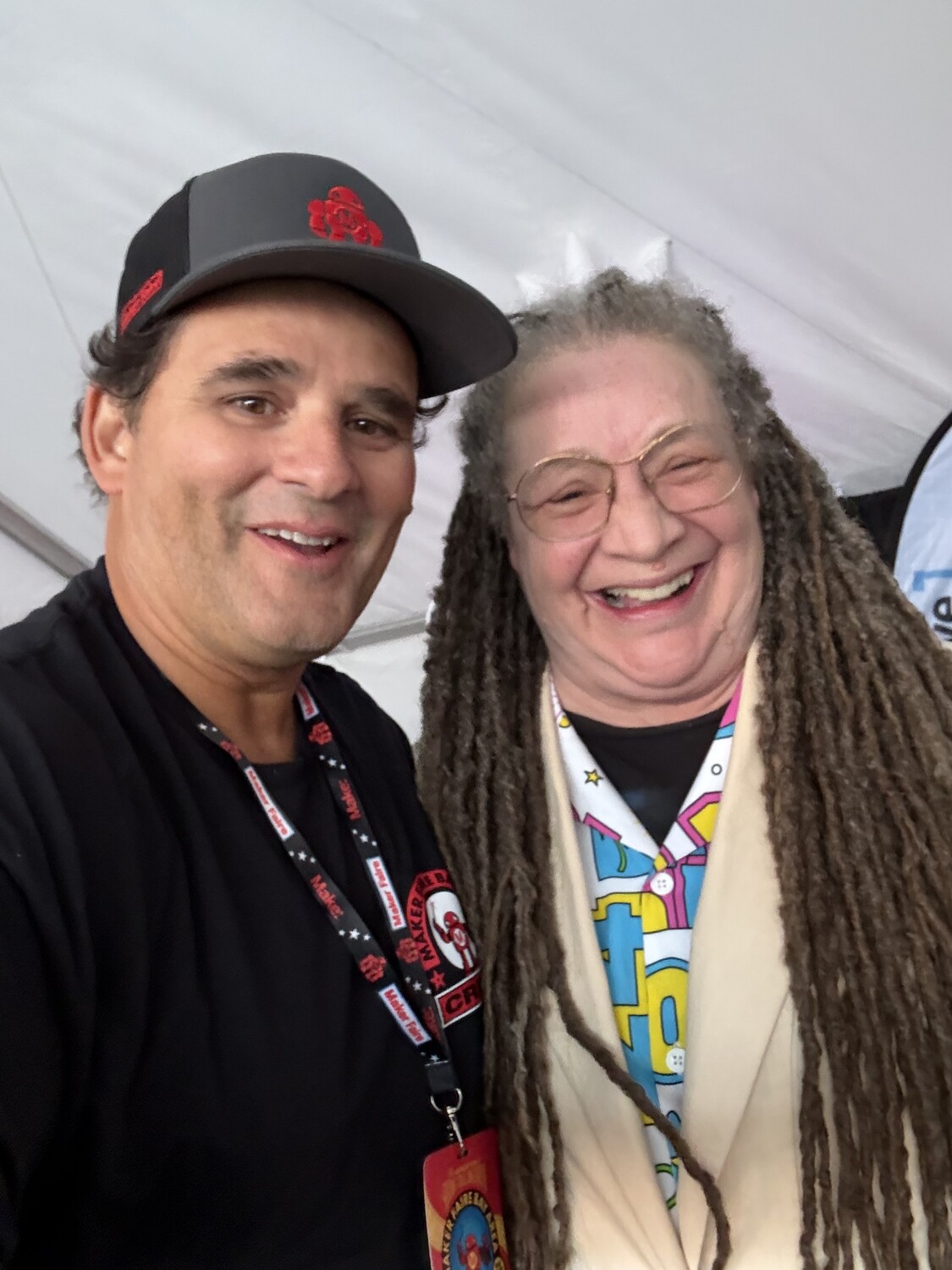 Mario Cruz with Terri Hardin