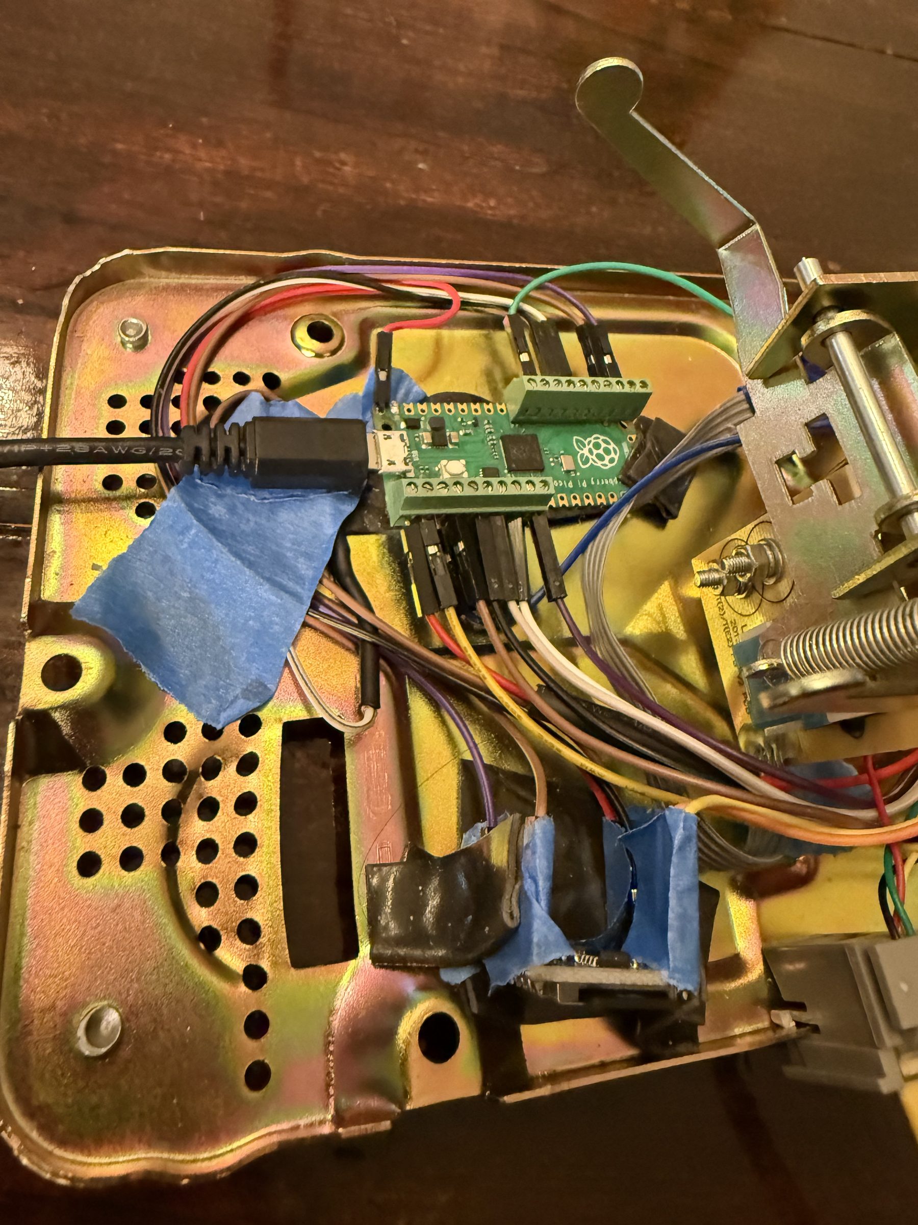Poetry Phone electronics inside